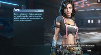 Sara PUBG Mobile: Karakter Perempuan dengan Skill Driver